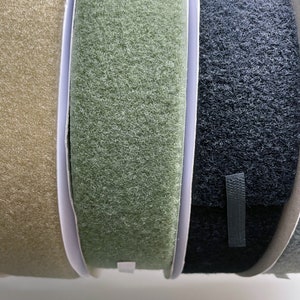 2" kardborreband vid foten - ytterdiameter