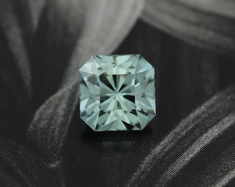 Precision cut 0.93ct Blue Green Montana Sapphire