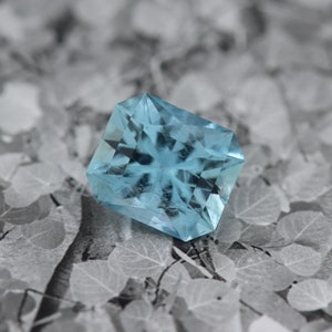 Precision cut 3.715ct Colorado Aquamarine