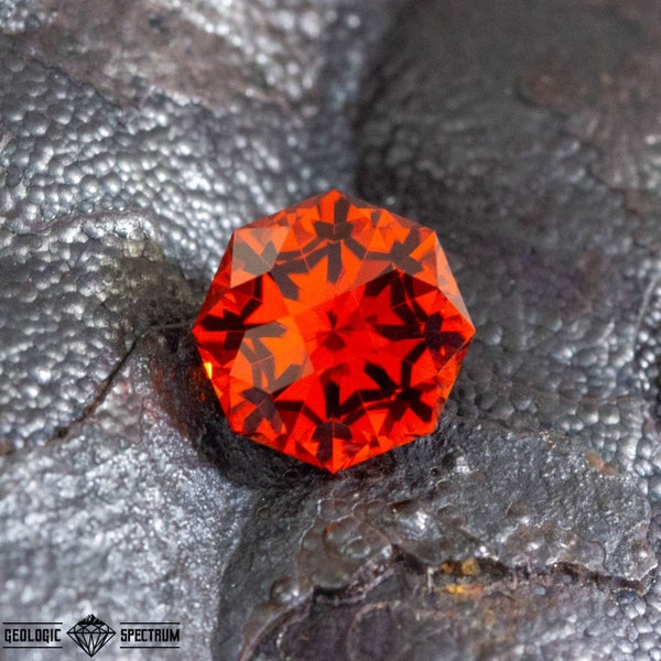 Reserved - Precision cut 2.28 ct Spessertine Garnet