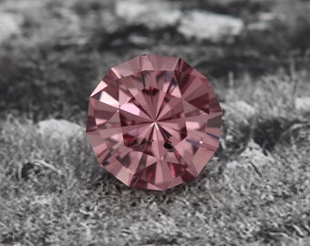 Precision Cut 1.60ct Pink Lindi Garnet