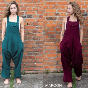 HAREM DUNGAREES Ali Baba Unisex Jump Suit Overalls Romper 11 Color Options Cultural Roots image 3