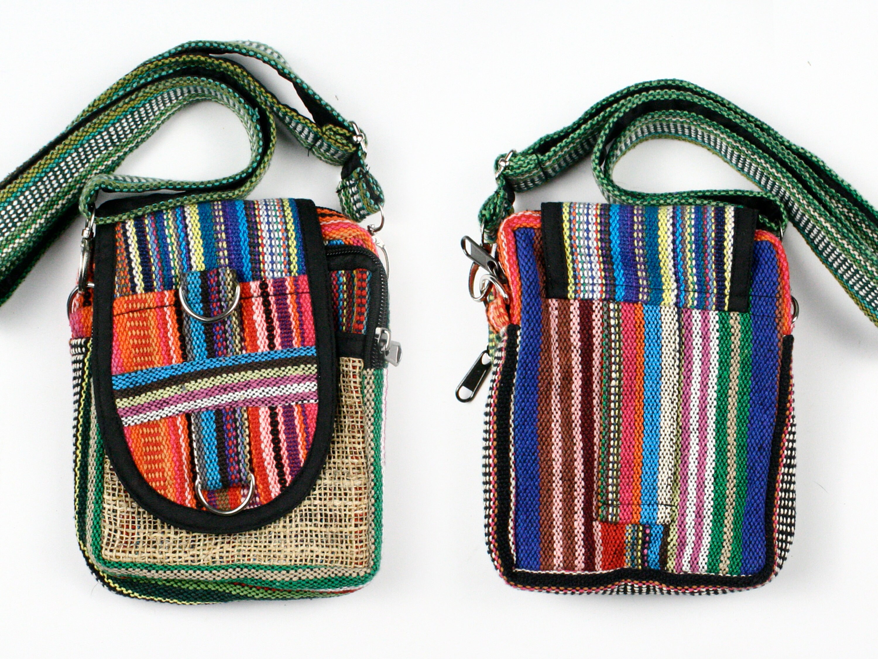 Messenger Bags Hemp Cotton & Recycled Material Hand Made Etsy