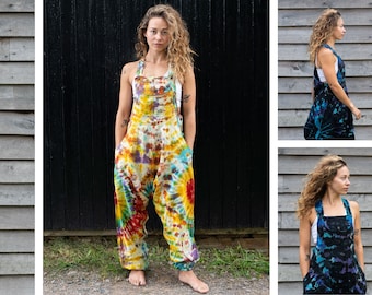 TIE DYE HAREM - Ali Baba Unisex tuinbroek Jump Suit Overalls Romper - Culturele wortels