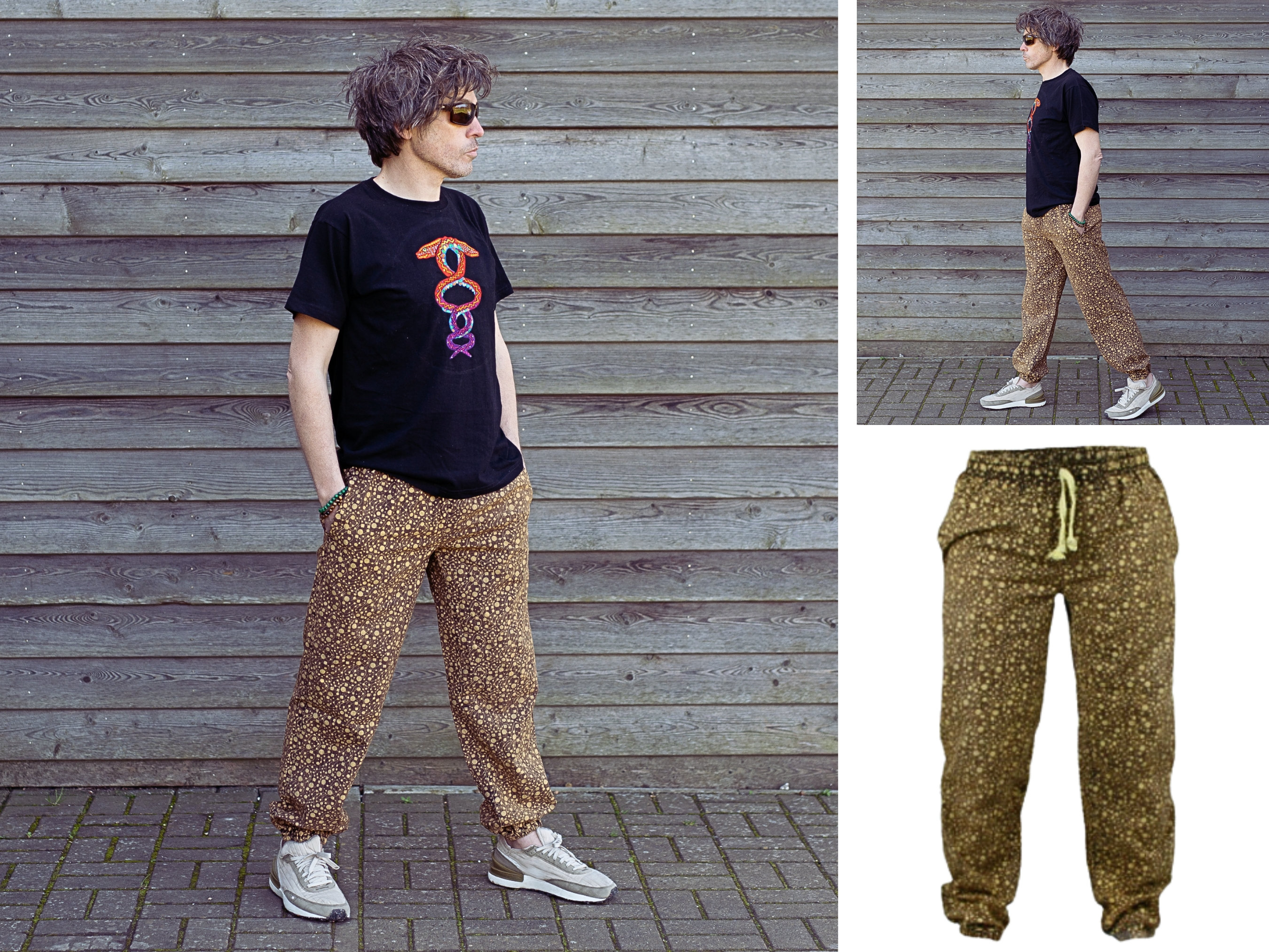Printed Jogger Pants main image 1