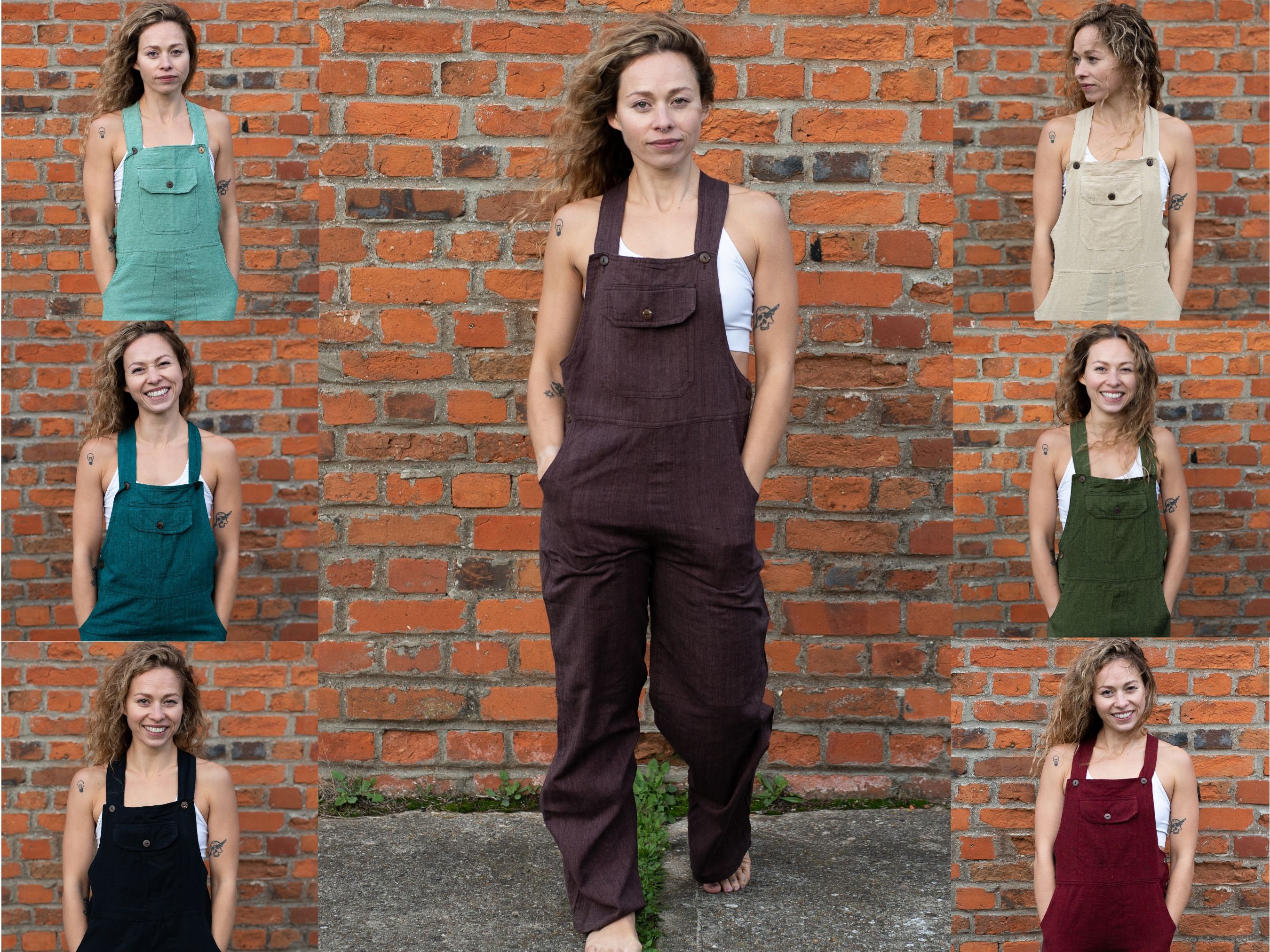 STRAIGHT LEG DUNGAREES Traditional Fit Dungarees Unisex Etsy UK