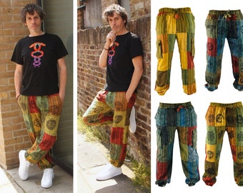 PATCH PRINT & CARGO -  Unisex Pants Trousers Joggers Festival Wear  - Cultural Roots