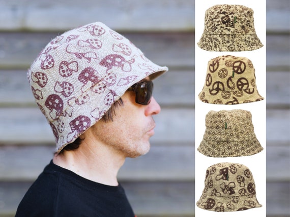 Hemp Mushroom Bucket Hat Hemp Mushroom Bucket Hat