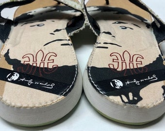Andy Warhol Royal Elastics Flip Flops | Canvas Rubber  display picture 1