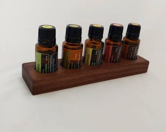 Essential Oil Tray | FREE DOMESTIC SHIPPING | Wooden Essential Oil Holder - Small Essential Oil Trays - Essential Oil Storage Tray