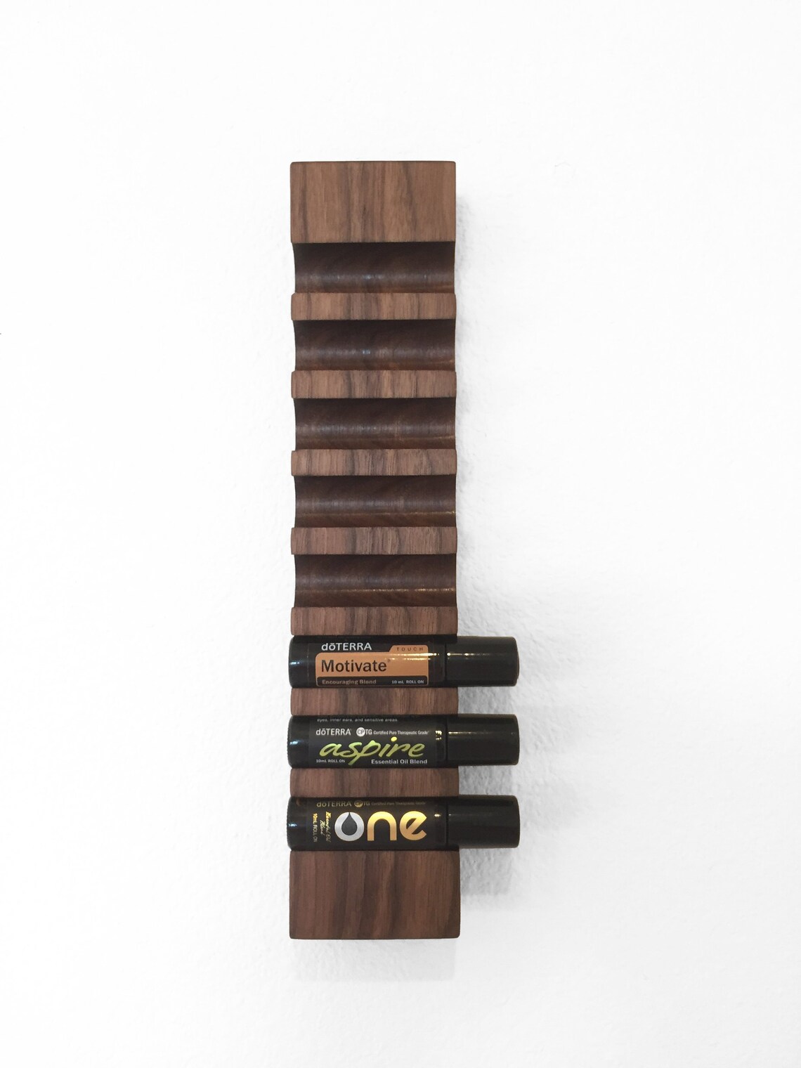 Essential Oil Wall Mounted Roller Bottle Holder & Storage Unit Etsy