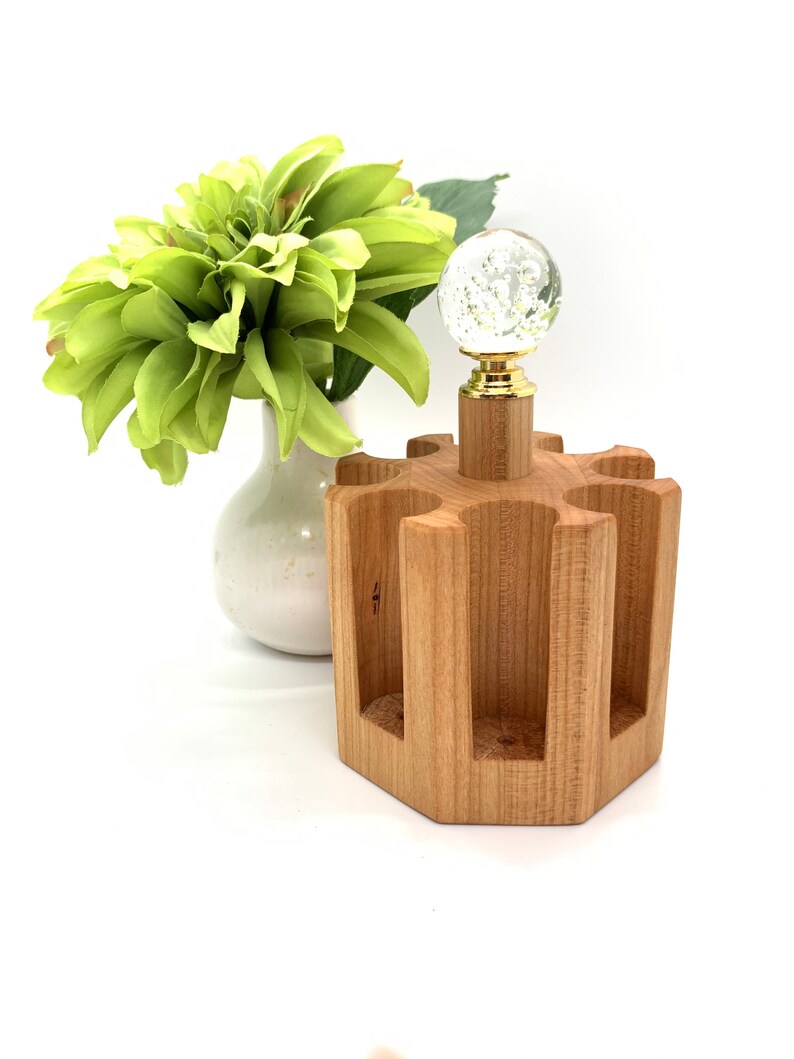 Carousel 8 Roller Bottle Display Essential Oil Storage Etsy