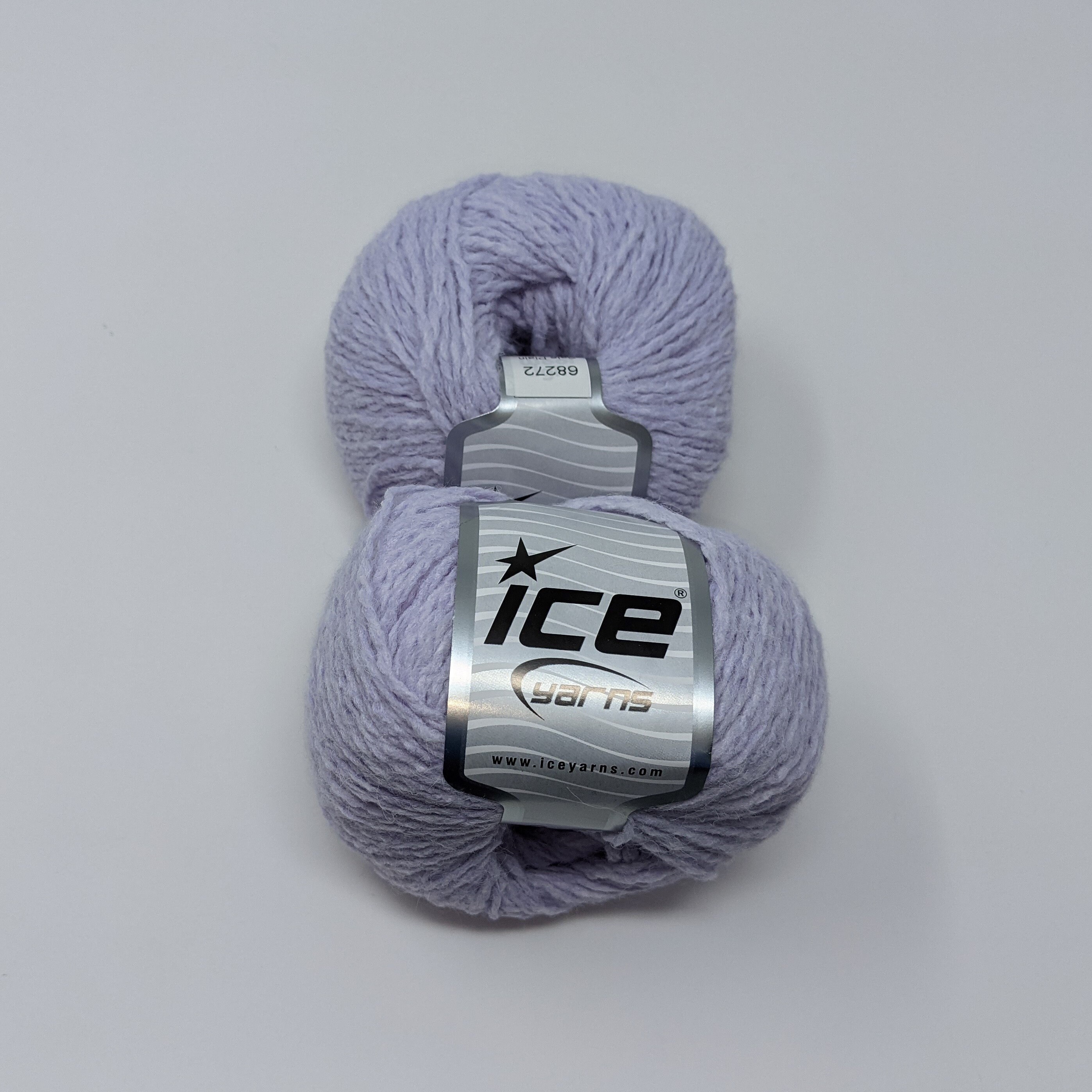 Ice Yarn Sale Plain Lilac Melange 2 Skeins 50g 140m 68272 Etsy