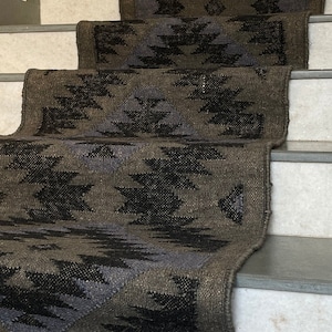 2x24 Ft - Hand Woven Handmade Kilim Stair Runner Rug,Lobby Runner,Stair Runner by the Foot,Indian Traditional Rug\Carpet-Custom Size\Colour