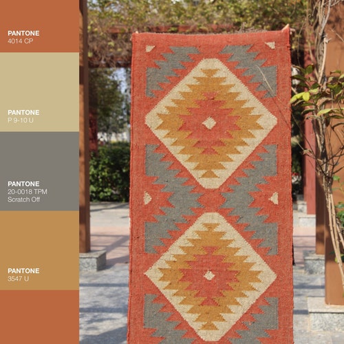 2 x 6 Jute Handwoven sales Kilim Runner Dhurrie Rug, 60 x 180 cm Handmade, Kelim, Dhurry, Indian, Turkish, Oriental, Traditional, Custom, Fabric