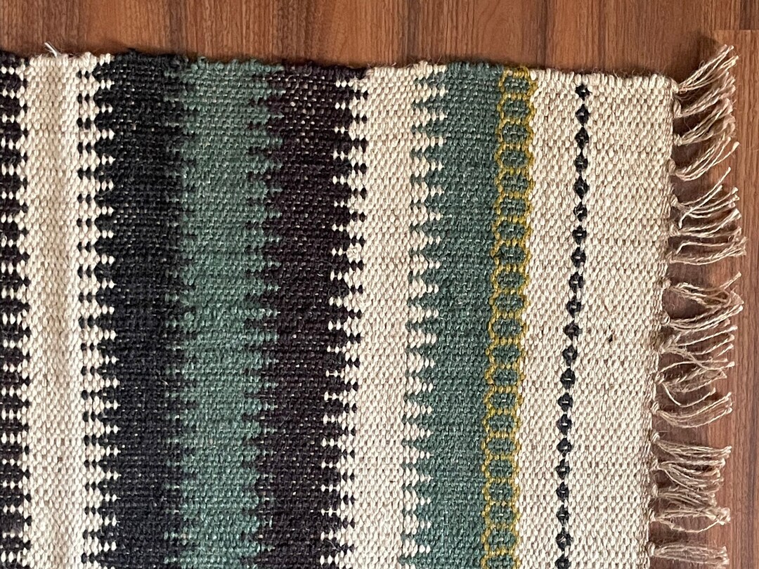 2x3 Ft. Handmade Jute Dhurrie Rug Custom Size Jute Dhurrie Etsy