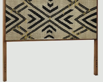 Alfombra de cabecera Katha Work hecha a mano, personalizable.