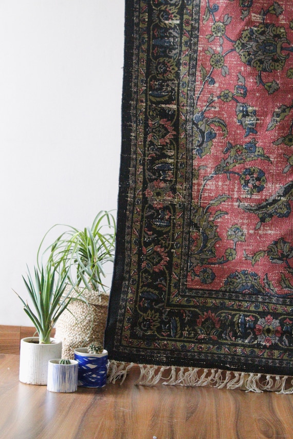 oriental rug yoga mat