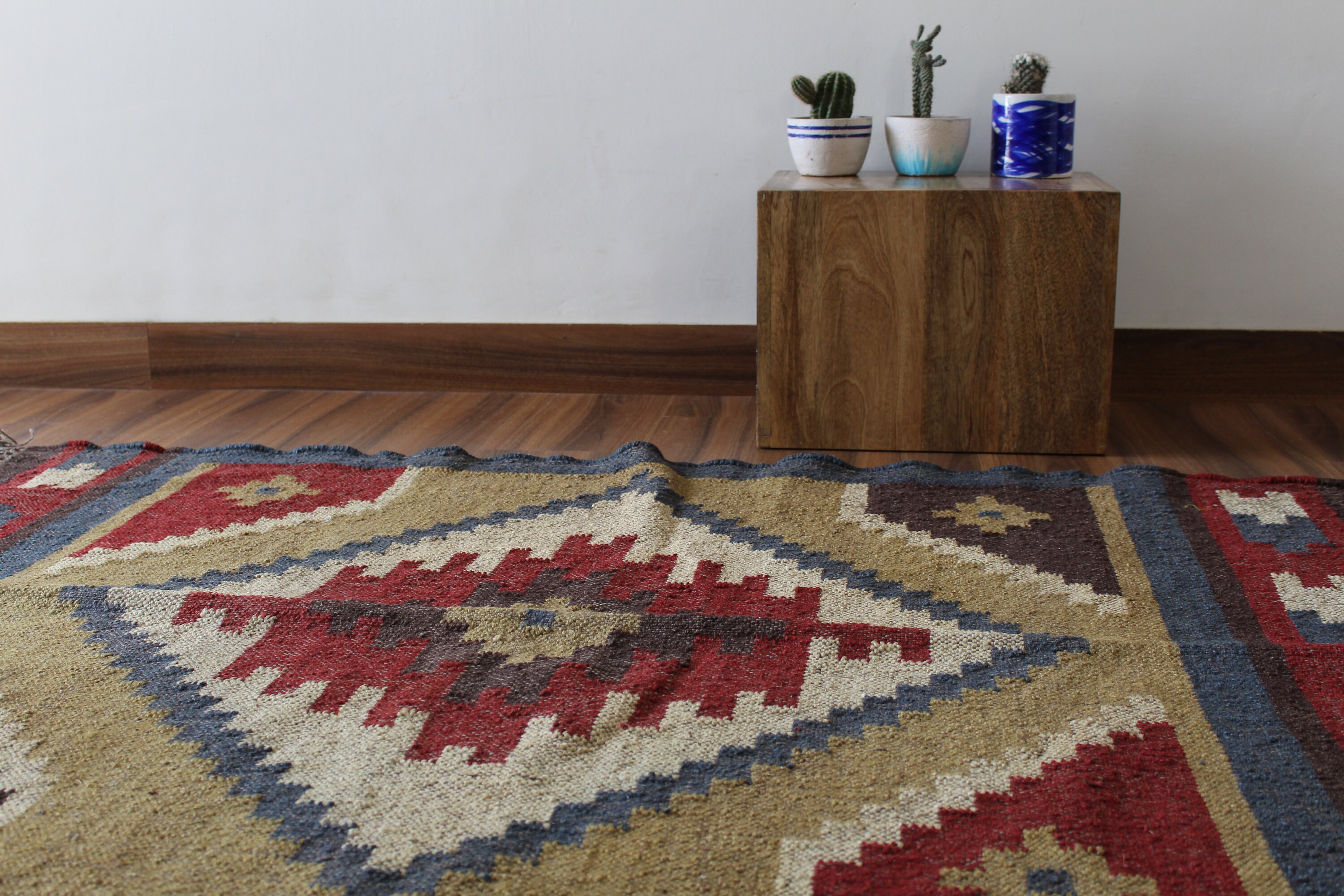 3 X 5 4 X 6 Kilim Rug Handwoven Wool and Jute Rug Handmade Etsy UK