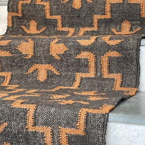 2 x 20 Ft - Hand Woven Handmade Kilim Stair Runner Rug, Carpet Stair Runner, Stair Runner by the Foot; 60 x 600 cm