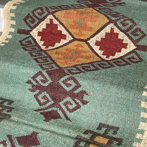 3 x 20 Ft - Hand Woven Handmade Kilim Stair Runner Rug, Carpet Stair Runner, Stair Runner by the Foot; 90 x 600 cm