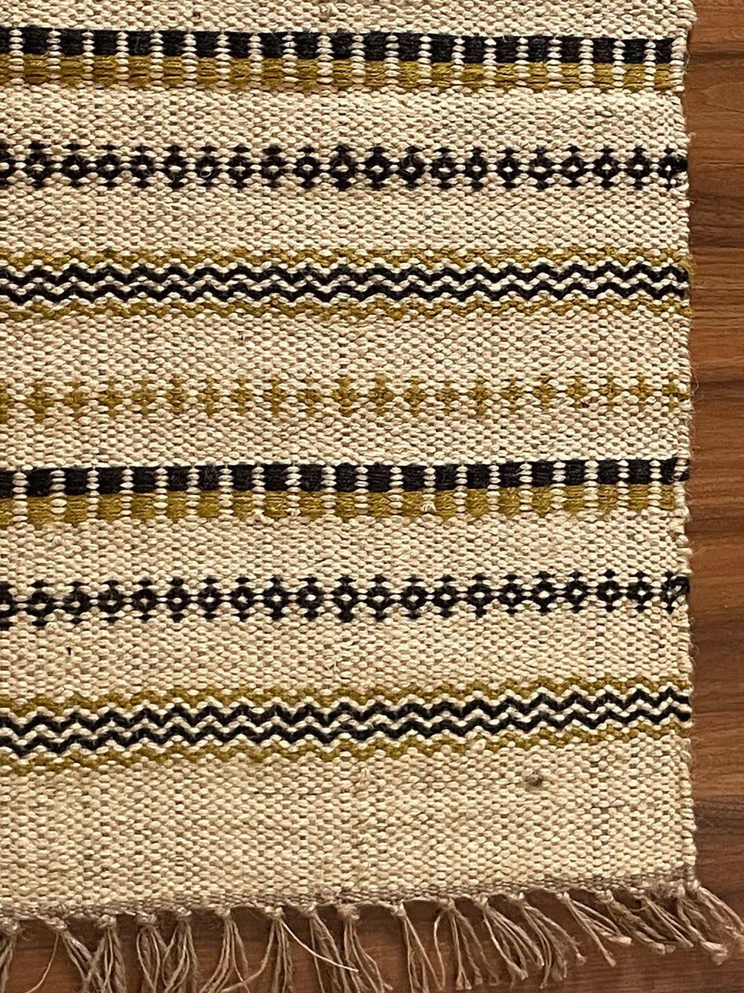 2x3 Ft. Handmade Jute Dhurrie Rug, Custom Size Jute Dhurrie, Small Rug