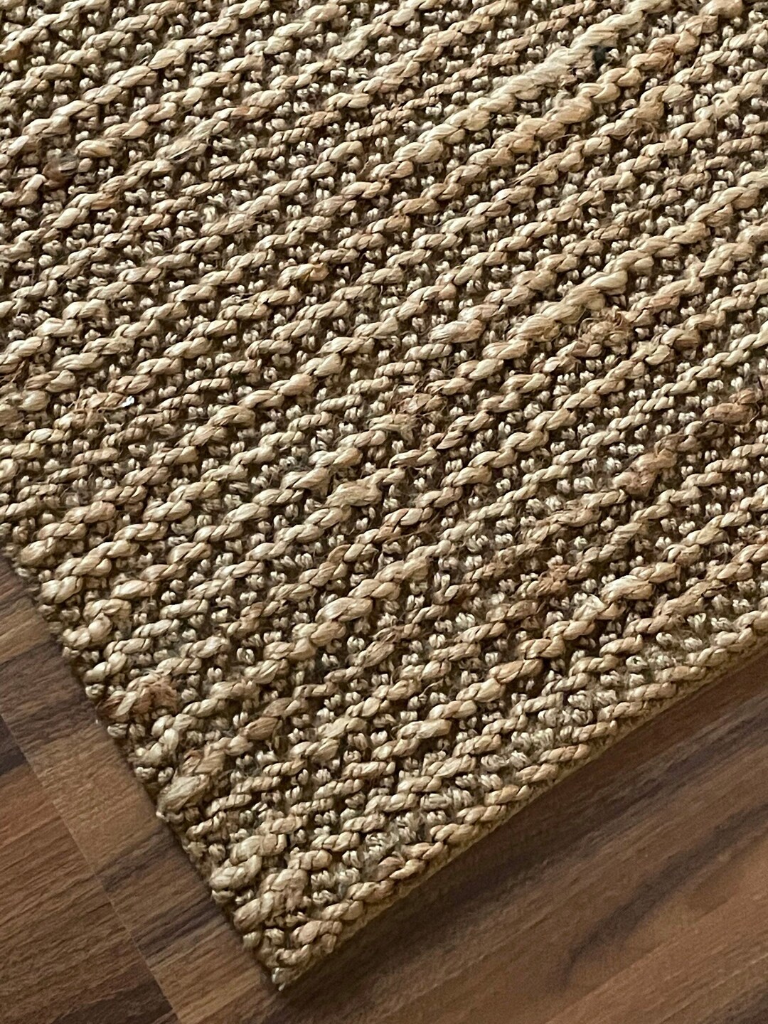 2 X 3 Handwoven Hemp Rug Dhurrie Traditional Natural Hemp Etsy