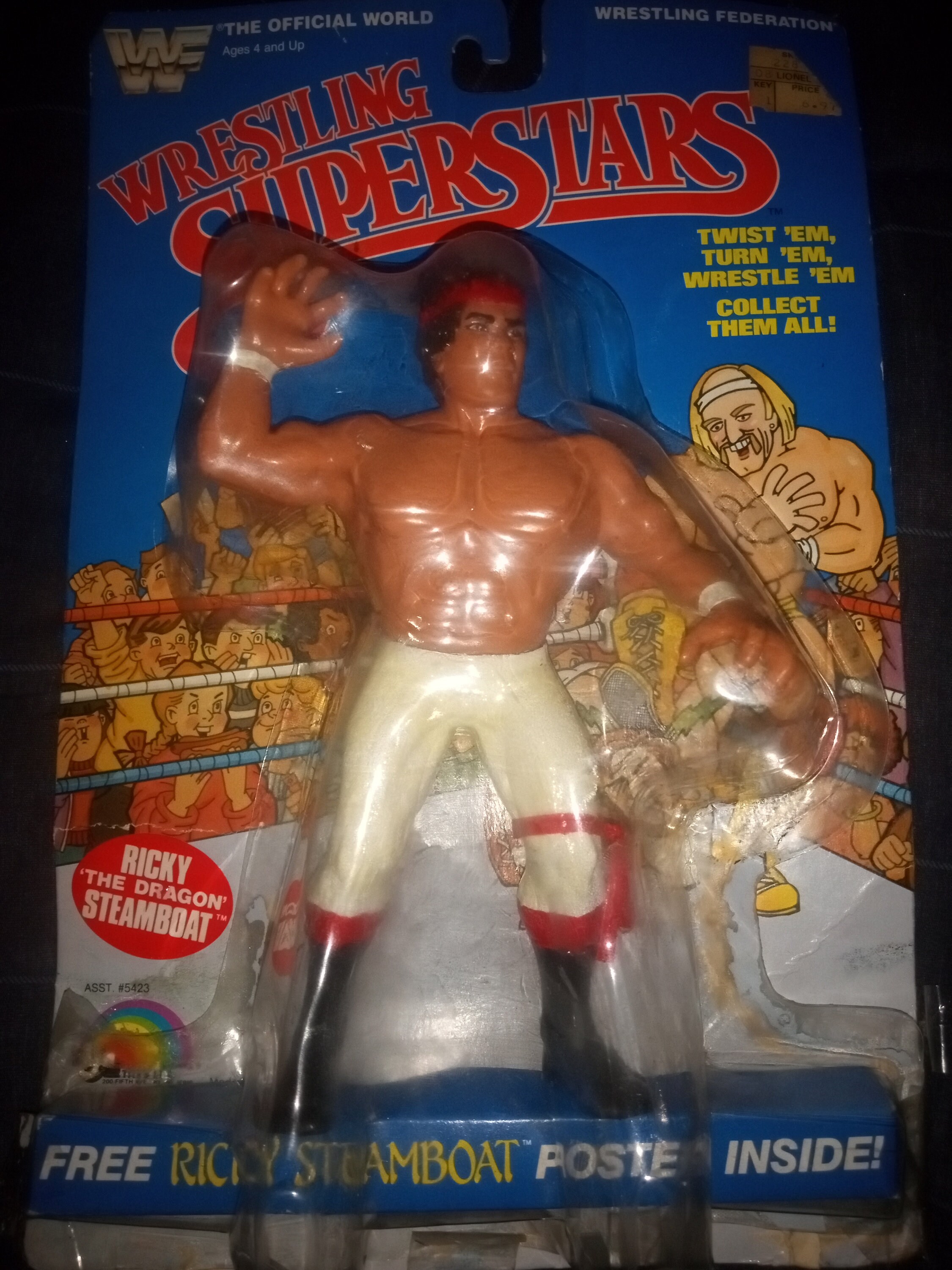 WWF LJN Ricky 'the Dragon' Steamboat Custom Figure Etsy Hong Kong
