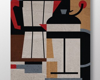 Coffee Methods / Poster 18" x 24"