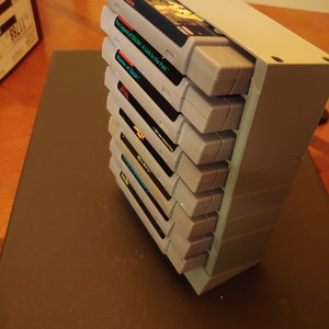 拡張可能な SNES カート シェルフ。(クロノトリガー チャレンジ)