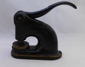 Vintage Cast Letter Press Embosser - Kork 39 n 39 Seal Australia Pty