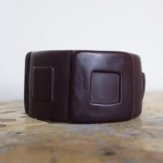 Dinosaur Designs Dark Brown Resin Bangle