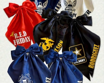 Large Military Bow Clip