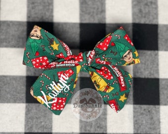 Personalized Dwight Hair Bow
