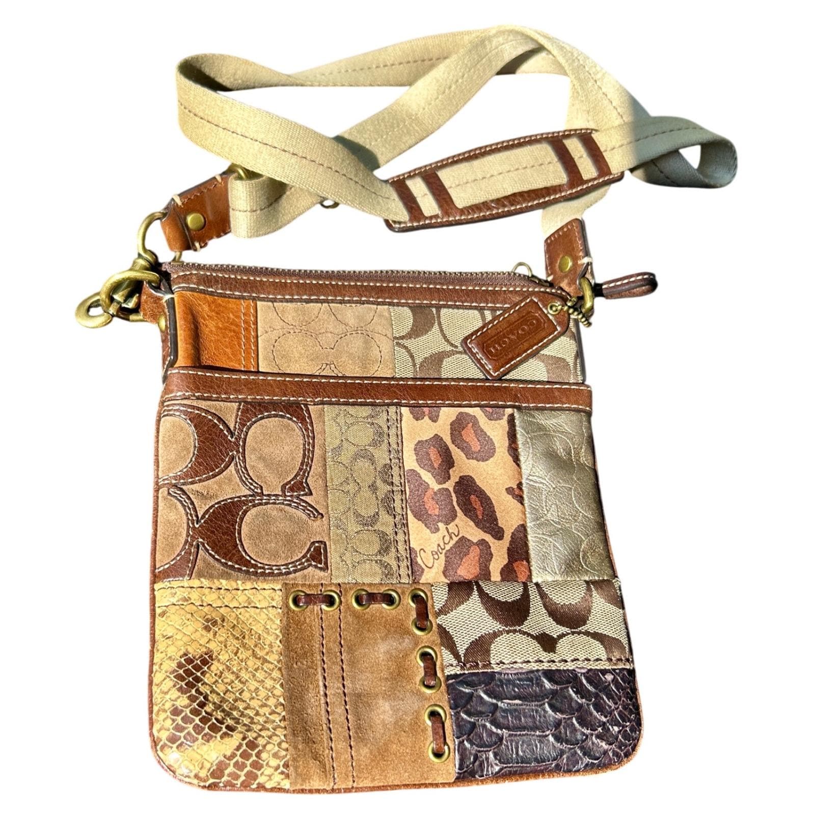 Y2k coach patchwork bag - Etsy 日本