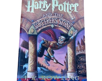 Harry Potter y la piedra filosofal 1999 Primera edición de bolsillo de Scholastic