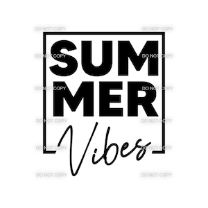 Summer Vibes SVG