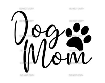 Dog Mom SVG