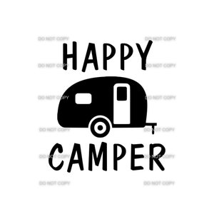 Happy Camper SVG