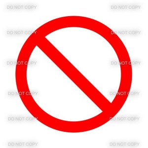 No Symbol SVG