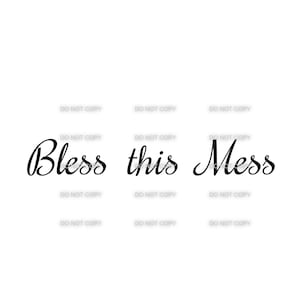 Segne diese Mess Horizontal SVG