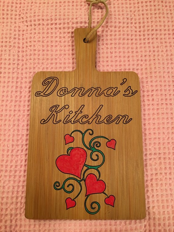 Small Personalized Decorative Cutting Board Etsy