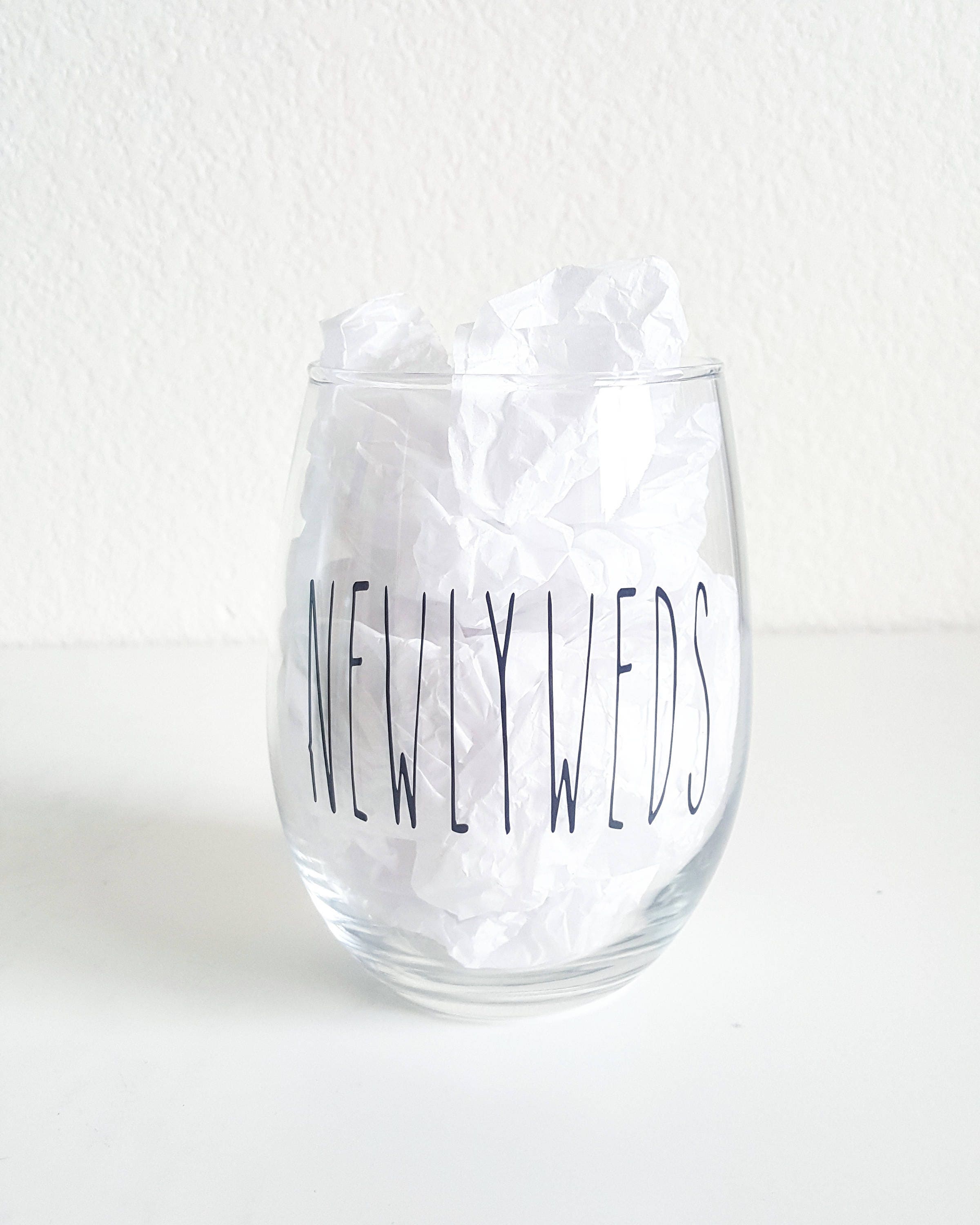 rae dunn team bride wine tumbler