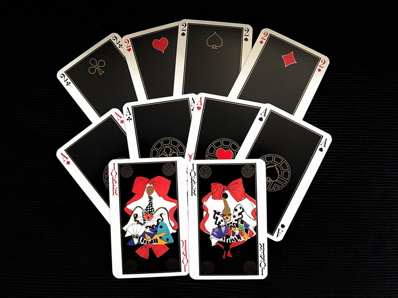Grimaud Set of 54 vintage cards by fashion designer Louis F\u00e9raud
