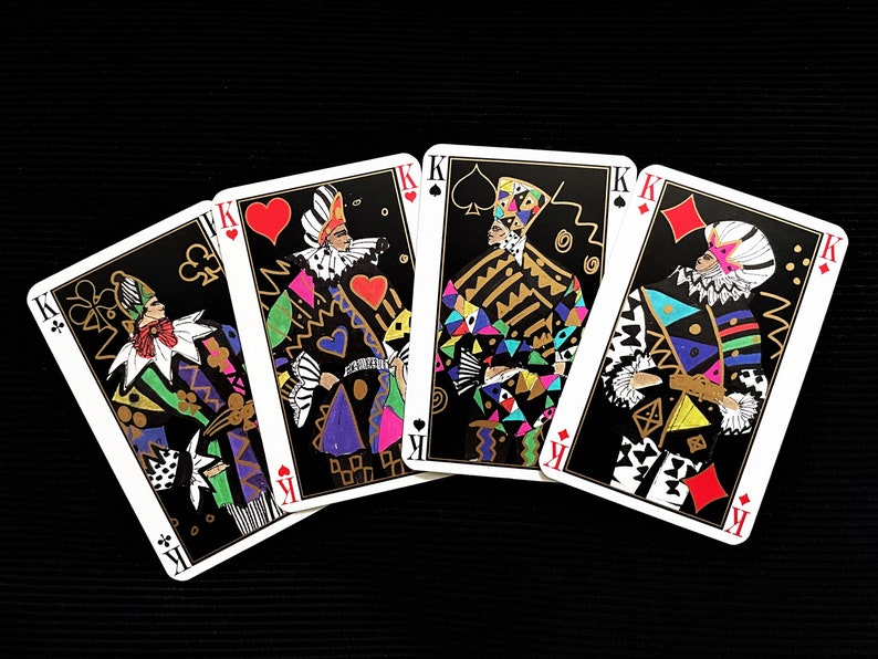 Grimaud Set of 54 vintage cards by fashion designer Louis F\u00e9raud