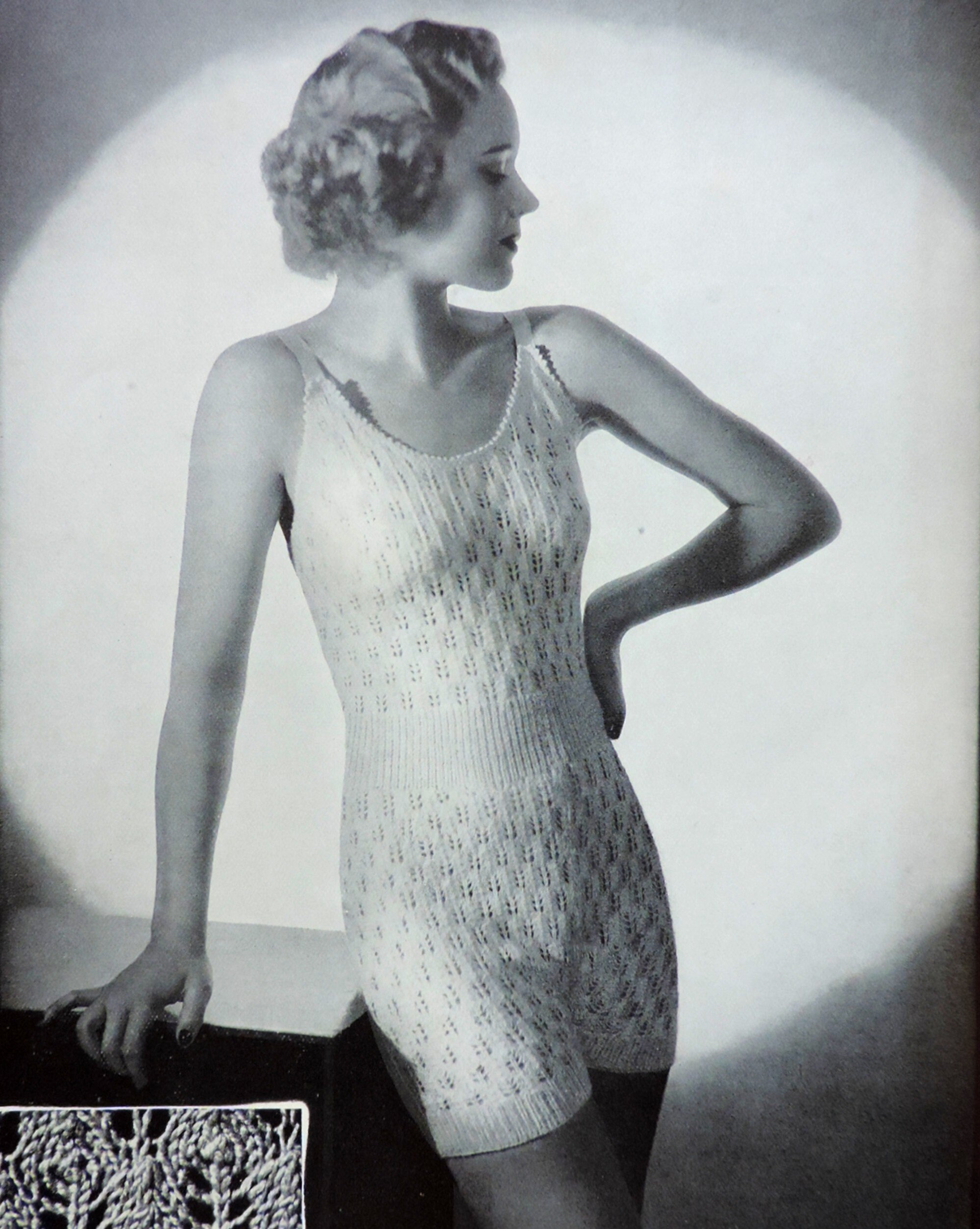 Vintage 30s Lacy LINGERIE UNDERWEAR Knitting Pattern PDF | Etsy Canada