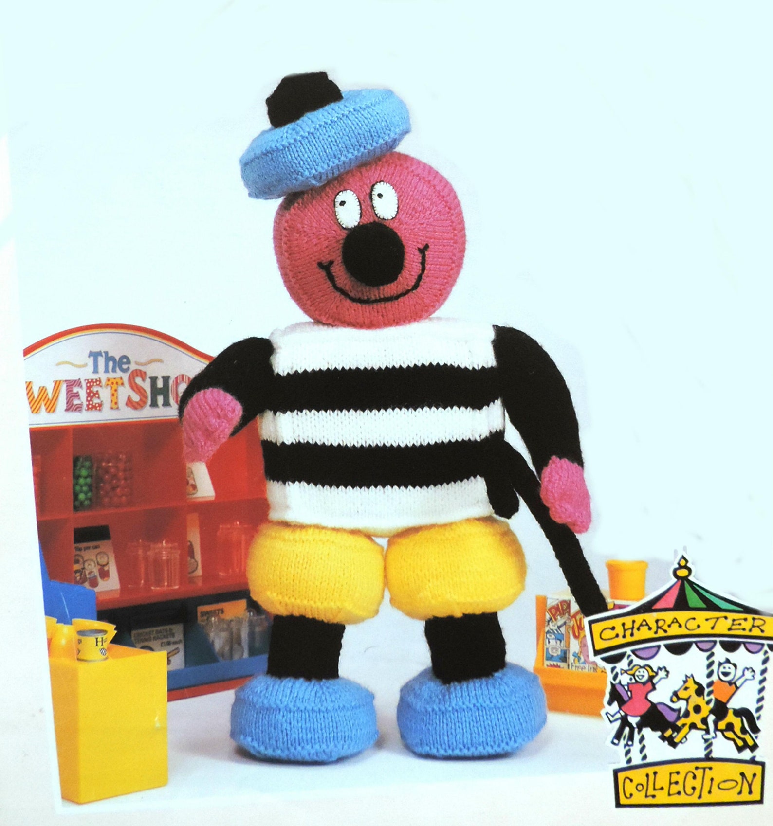 Liquorice Allsorts Doll Knitting Pattern PDF BERTIE BASSETT Etsy Australia