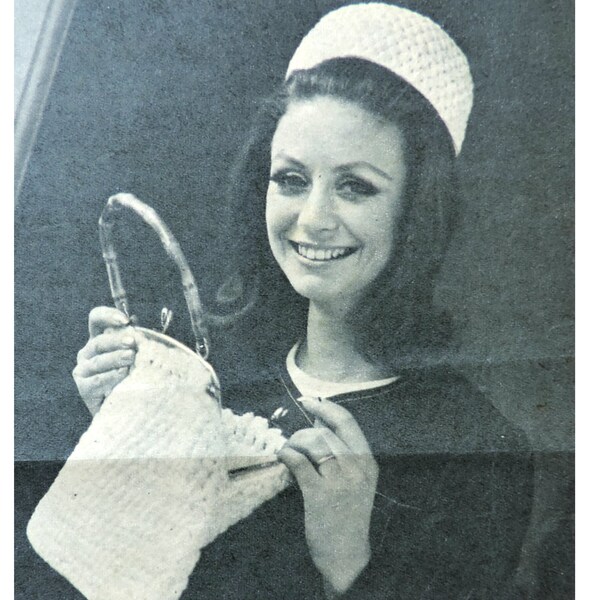 Crochet Pillbox Hat Etsy