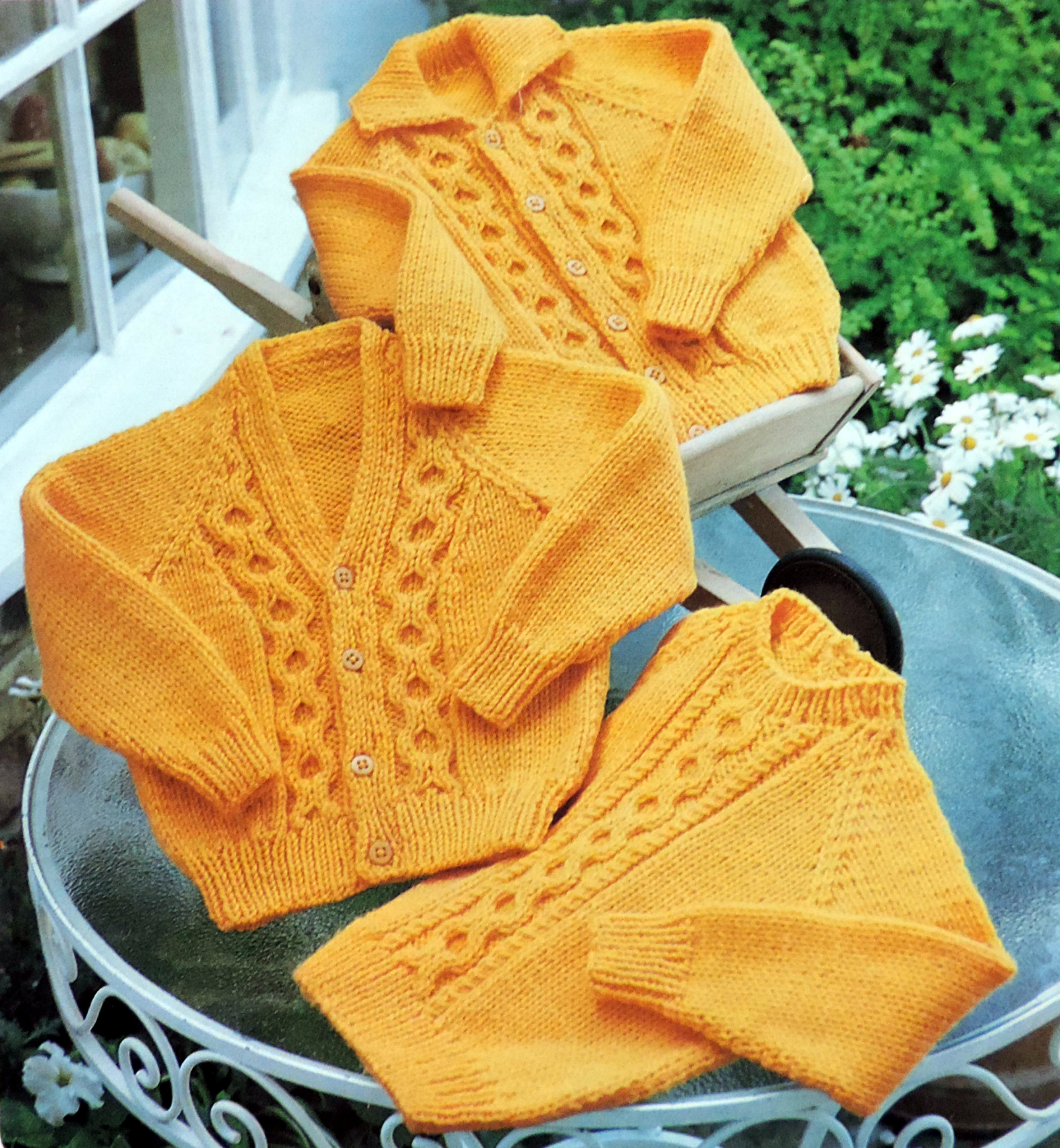 Baby Childs Chunky Cardigans & Sweater Knitting Pattern PDF Etsy