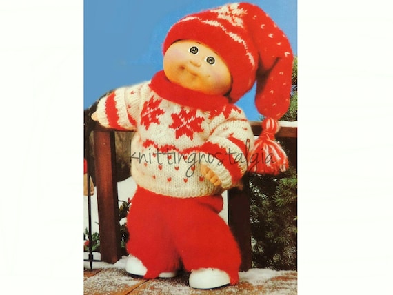 Winter Wear 11.5" Doll Outfit Red Pants Shirt Jacket X-mas